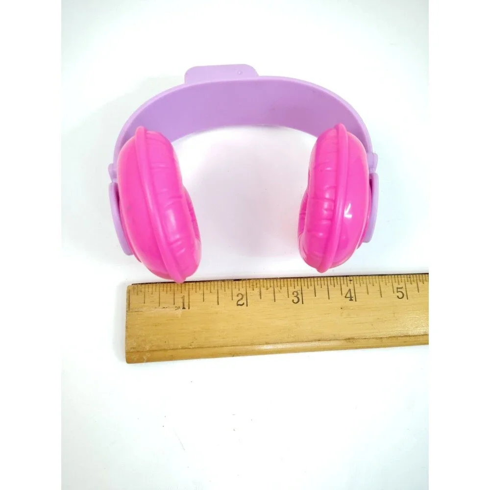 Shopkins Super Mall Headphones Replacement Parts Pink Hearts